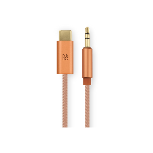Textil USB-C – audio jack kábel H100-hoz
